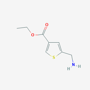 Ethyl 5-(aminomethyl)thiophene-3-carboxylate