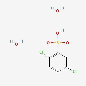 molecular formula C6H8Cl2O5S B1603250 2,5-Dichlorobenzenesulfonic Acid Dihydrate CAS No. 38484-94-5