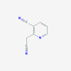 molecular formula C8H5N3 B1603256 2-(Cyanomethyl)nicotinonitrile CAS No. 1000536-35-5