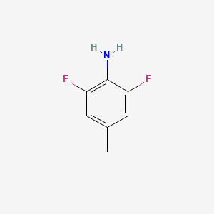 molecular formula C7H7F2N B1603257 2,6-二氟-4-甲基苯胺 CAS No. 1379028-84-8