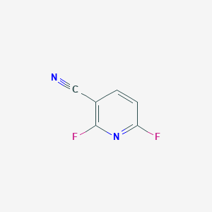 molecular formula C6H2F2N2 B1603261 2,6-Difluoro-3-cyanopyridine CAS No. 869557-17-5