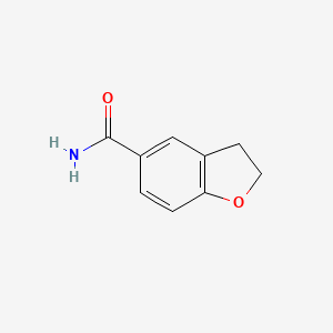 molecular formula C9H9NO2 B1603270 2,3-Dihydrobenzofuran-5-carboxamide CAS No. 262847-54-1