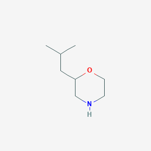 molecular formula C8H17NO B1603271 2-异丁基吗啉 CAS No. 927801-14-7