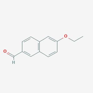 molecular formula C13H12O2 B1603278 6-乙氧基-2-萘醛 CAS No. 757230-55-0