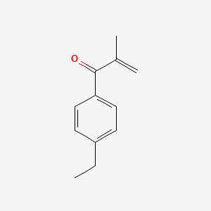 molecular formula C12H14O B1603280 1-(4-Ethylphenyl)-2-methylprop-2-en-1-one CAS No. 70639-76-8