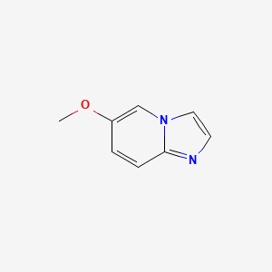 molecular formula C8H8N2O B1603282 6-甲氧基咪唑并[1,2-a]吡啶 CAS No. 955376-51-9