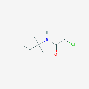 molecular formula C7H14ClNO B1603290 2-chloro-N-(1,1-dimethylpropyl)acetamide CAS No. 39096-81-6