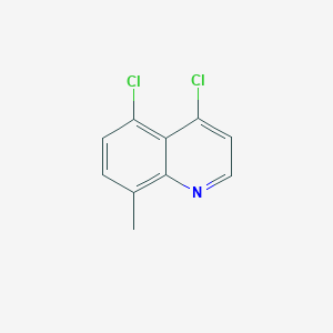 molecular formula C10H7Cl2N B1603312 4,5-Dichloro-8-methylquinoline CAS No. 948292-29-3