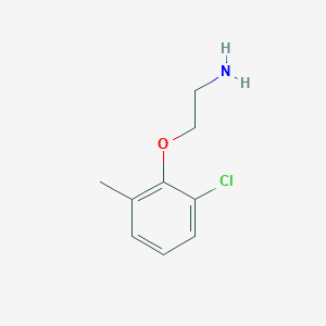 B1603315 2-(2-Chloro-6-methylphenoxy)ethanamine CAS No. 26646-31-1