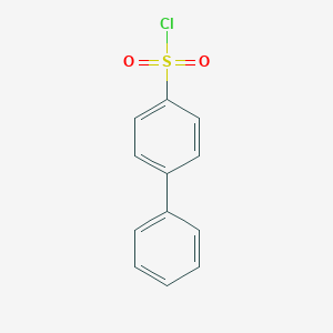 molecular formula C12H9ClO2S B160332 4-Biphenylsulfonyl Chloride CAS No. 1623-93-4