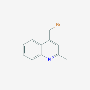 B1603335 4-(Bromomethyl)-2-methylquinoline CAS No. 864779-06-6