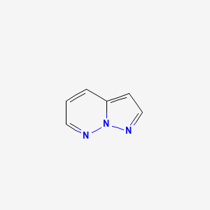 B1603340 Pyrazolo[1,5-b]pyridazine CAS No. 35731-27-2