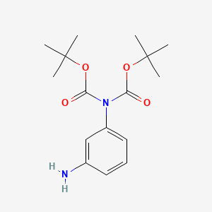N,N-Di-tert-butoxycarbonyl-benzene-1,3-diamine