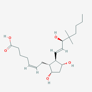 molecular formula C22H38O5 B160336 16,16-Dimethylprostaglandin F2alpha CAS No. 39746-23-1