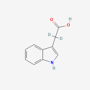 molecular formula C10H9NO2 B1603369 3-Indoleacetic acid-2,2-d2 CAS No. 24420-86-8
