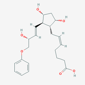 molecular formula C22H30O6 B160338 16-phenoxy tetranor Prostaglandin F2alpha CAS No. 51705-19-2