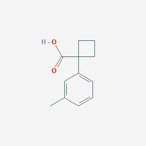 1-(3-Methylphenyl)cyclobutanecarboxylic acid