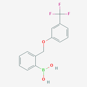 (2-((3-(Trifluoromethyl)phenoxy)methyl)phenyl)boronic acid