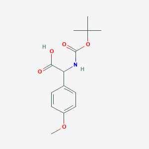 Tert-butoxycarbonylamino-(4-methoxy-phenyl)-acetic acid