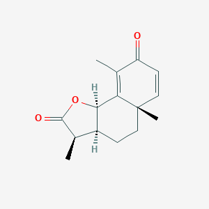 molecular formula C15H18O3 B160339 Santonin D CAS No. 1618-77-5