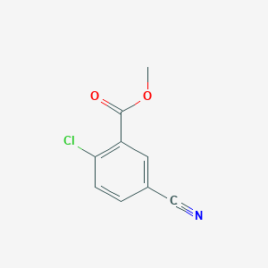 Methyl 2-chloro-5-cyanobenzoate