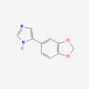 4-(1,3-Benzodioxol-5-yl)-1H-imidazole