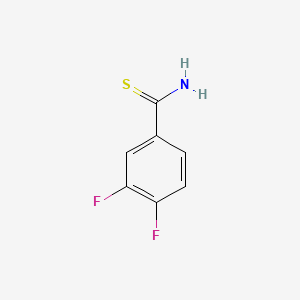 3,4-Difluorobenzene-1-carbothioamide