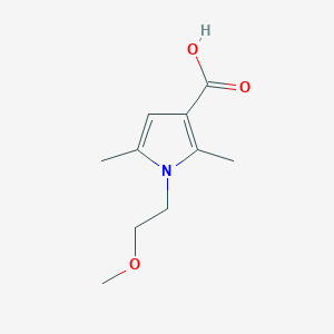 1-(2-methoxyethyl)-2,5-dimethyl-1H-pyrrole-3-carboxylic acid