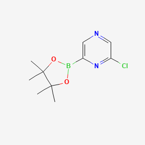 2-Chloro-6-(4,4,5,5-tetramethyl-1,3,2-dioxaborolan-2-YL)pyrazine