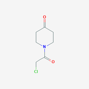 1-(2-Chloro-acetyl)-piperidin-4-one