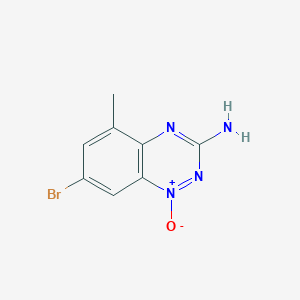 1,2,4-Benzotriazin-3-amine, 7-bromo-5-methyl-, 1-oxide