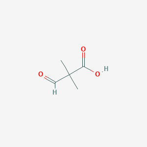 molecular formula C5H8O3 B1603431 2,2-dimethyl-3-oxoPropanoic acid CAS No. 68243-82-3