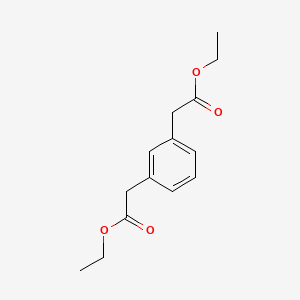 molecular formula C14H18O4 B1603442 Diethyl 2,2'-(1,3-phenylene)diacetate CAS No. 36076-20-7