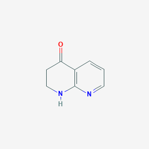 molecular formula C8H8N2O B1603443 2,3-dihydro-1,8-naphthyridin-4(1H)-one CAS No. 676515-33-6