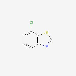 molecular formula C7H4ClNS B1603452 7-Chloro-1,3-benzothiazole CAS No. 2942-09-8