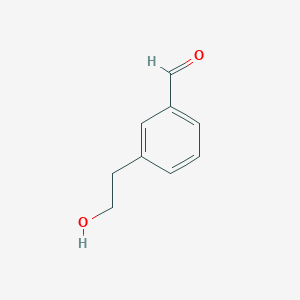 molecular formula C9H10O2 B1603454 3-(2-Hydroxyethyl)benzaldehyde CAS No. 212914-87-9