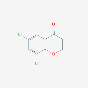 molecular formula C9H6Cl2O2 B1603456 6,8-dichlorochroman-4-one CAS No. 49660-60-8