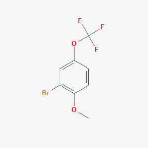molecular formula C8H6BrF3O2 B1603458 2-Bromo-1-methoxy-4-(trifluoromethoxy)benzene CAS No. 200956-14-5