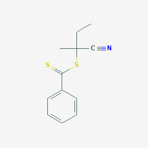 molecular formula C12H13NS2 B1603460 2-Cyanobutan-2-yl benzenecarbodithioate CAS No. 220182-83-2