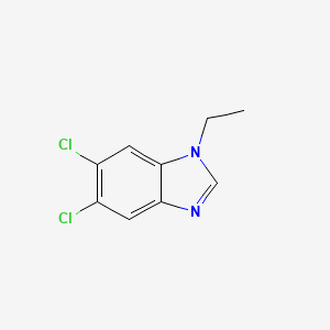 N-ethyl-5,6-dichlorobenzimidazole