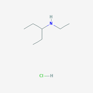 B1603481 N-Ethylpentan-3-amine hydrochloride CAS No. 39190-77-7