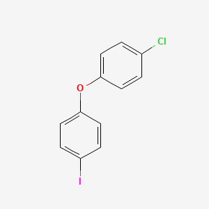molecular formula C12H8ClIO B1603482 1-Chloro-4-(4-iodophenoxy)benzene CAS No. 854257-01-5