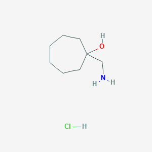 B1603484 1-(Aminomethyl)cycloheptanol hydrochloride CAS No. 2815-39-6