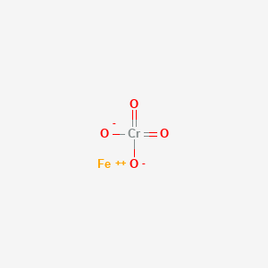 molecular formula FeCr2O4<br>CrFeO4 B1603488 Chromite (Cr2FeO4) CAS No. 1308-31-2