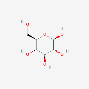 molecular formula C6H12O6 B160349 β-D-葡萄糖 CAS No. 492-61-5