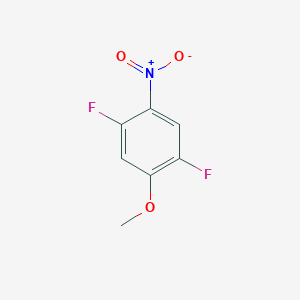 molecular formula C7H5F2NO3 B1603505 1,4-Difluoro-2-methoxy-5-nitrobenzene CAS No. 66684-63-7