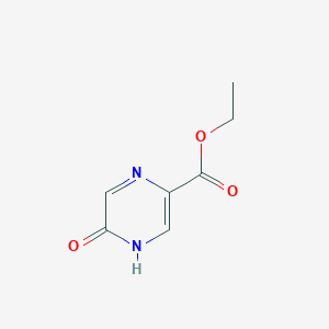 molecular formula C7H8N2O3 B1603508 Ethyl 5-hydroxypyrazine-2-carboxylate CAS No. 54013-03-5