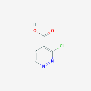 molecular formula C5H3ClN2O2 B1603509 3-Chloropyridazine-4-carboxylic acid CAS No. 1023307-42-7