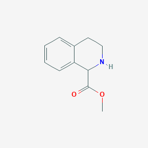 molecular formula C11H13NO2 B1603515 Methyl 1,2,3,4-tetrahydroisoquinoline-1-carboxylate CAS No. 32909-74-3