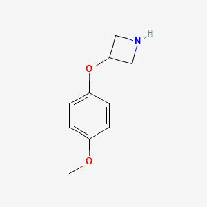 molecular formula C10H13NO2 B1603524 3-(4-Methoxyphenoxy)azetidine CAS No. 954220-70-3